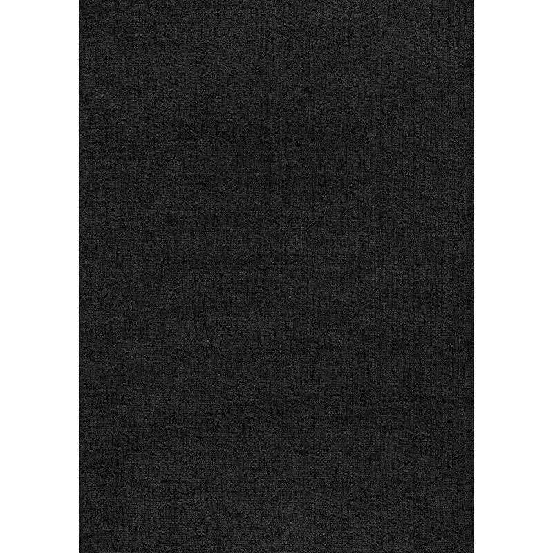 Indoor Outdoor Area Rug, Rectangle 9' x 12', Black