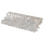 Conchella Mini Penny White 11-1/2" x 11-5/8" Natural Shell Mosaic Tile