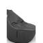 Cozy Grey Bean Bag Chair, 31.5 x 29.5 x 11.8 inches | 100% Polyester, Waterproof Fabric, Removable Zipped Cover | Filled with Recycled Styrofoam Beads, Perfect for Relaxation & Casual Seating in Any Room-1893368816