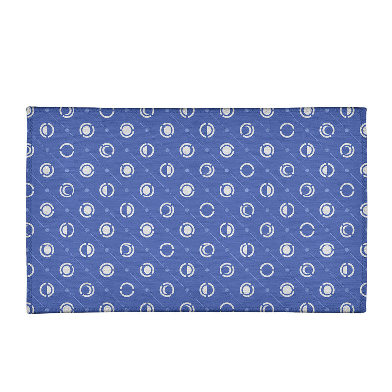 Chenille Geometric Indoor Rug, Rectangle 2' x 3'