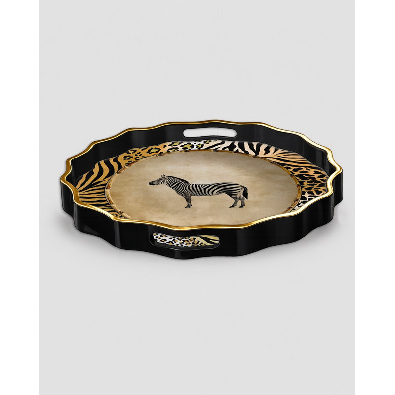 Tray, Black/Multicolor