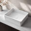 Lavabo de salle de bain rectangulaire moderne en béton 19,68 po