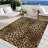 Leopard Print Area Rug, Soft And Lightweight, Suitable For All Seasons, Easy To Maintain And Easy To Clean, Machine Washable Carpet Floor Mat, Suitable For Living Room, Bedroom, Hallway, Balcony, Office, Room Decor, Home Decor, Outdoor Decor-977681108