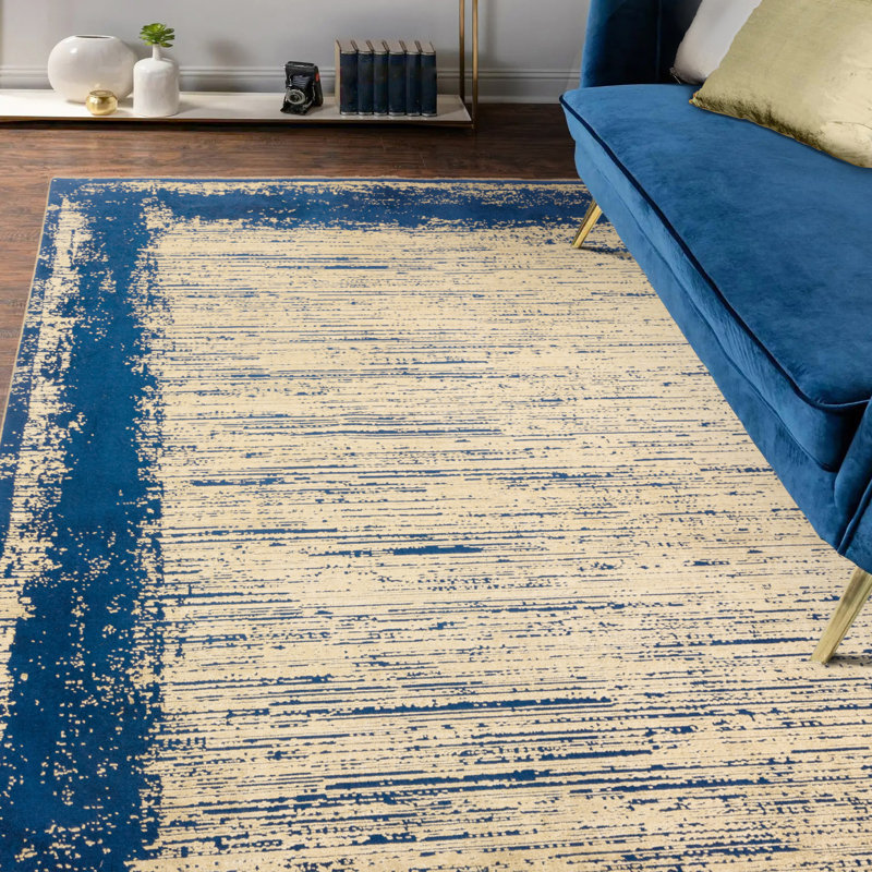 Alcee Abstract Area Rug, Rectangle 120 x 170cm