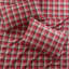 Ensemble de draps écossais rouge-116452029-116452031
