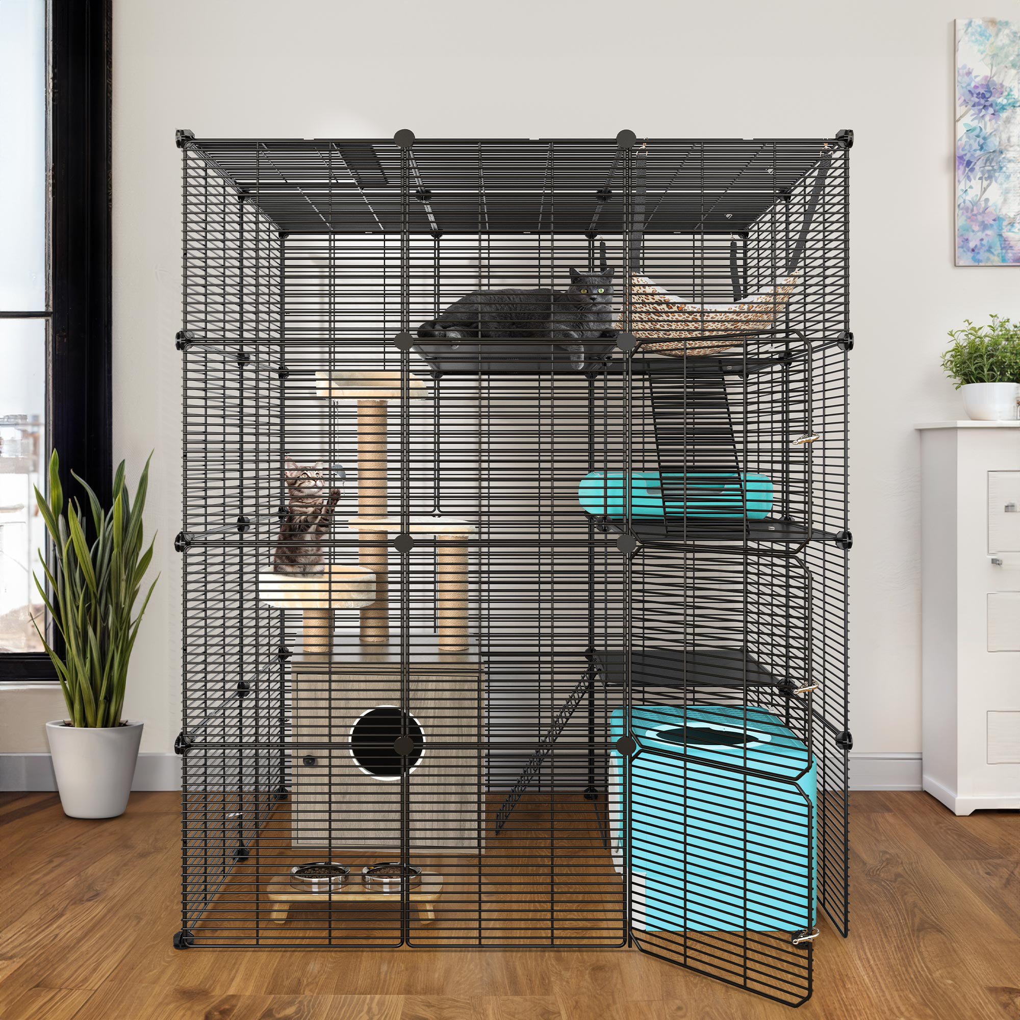 Tucker Murphy Pet™ Faylen Portable Cat Cage | Wayfair