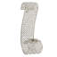 Applique murale Cristal Scroll