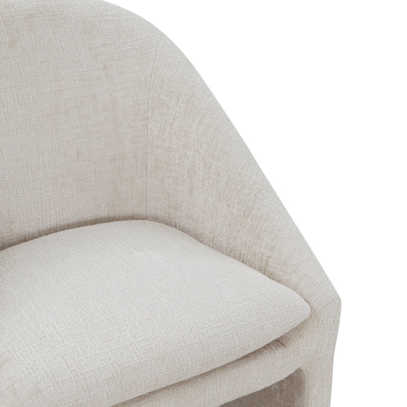 Kagan Chenille Dining Chair, Beige