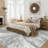 Galaxy Series Abrstract Black/Gray/Ivory/Beige Area Rug-952067038