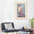 Toile avec cadre en bois beige n'est pas disponible
