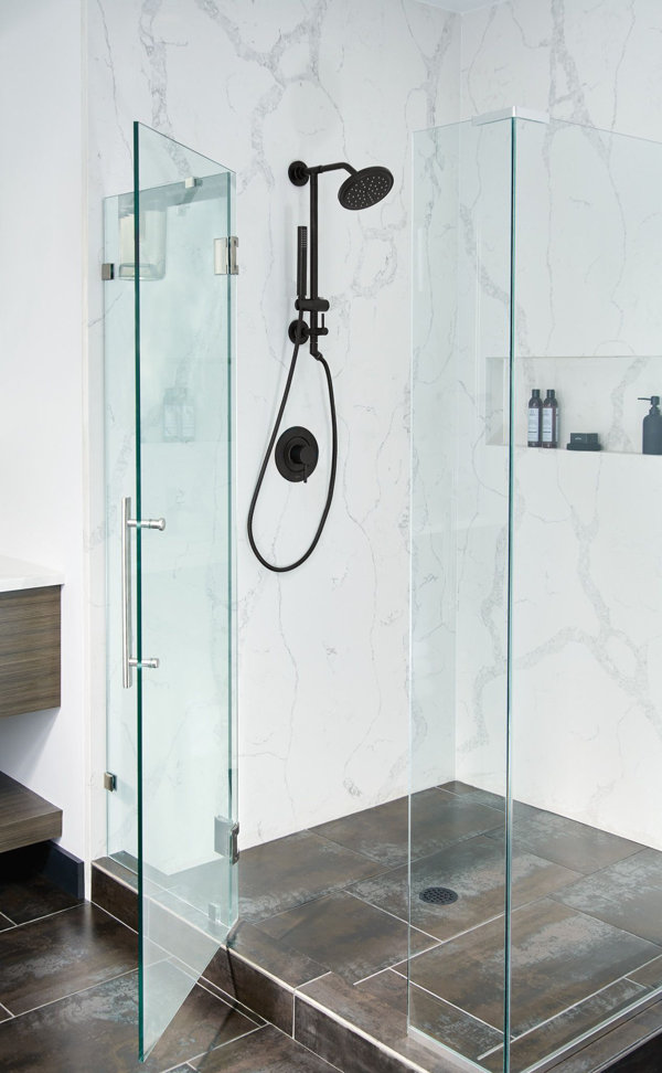 Moen Annex Rail Slide Bar Shower Pipe & Reviews | Wayfair