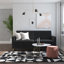 Canapé convertible en velours Skylar-44580272