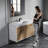 Dowell 48" Rectangular Drop-In Single Bathroom Sink with Overflow