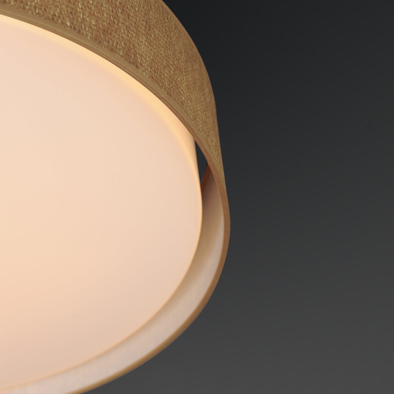 Poppy Single Light Flush Mount, 32 W