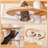 Solid Wooden Cat Tree Tower/Multifunctional Cat Climbing Frame