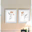 "Simple STEM I", ensemble de 2 reproductions d’art graphique encadrées sur papier
