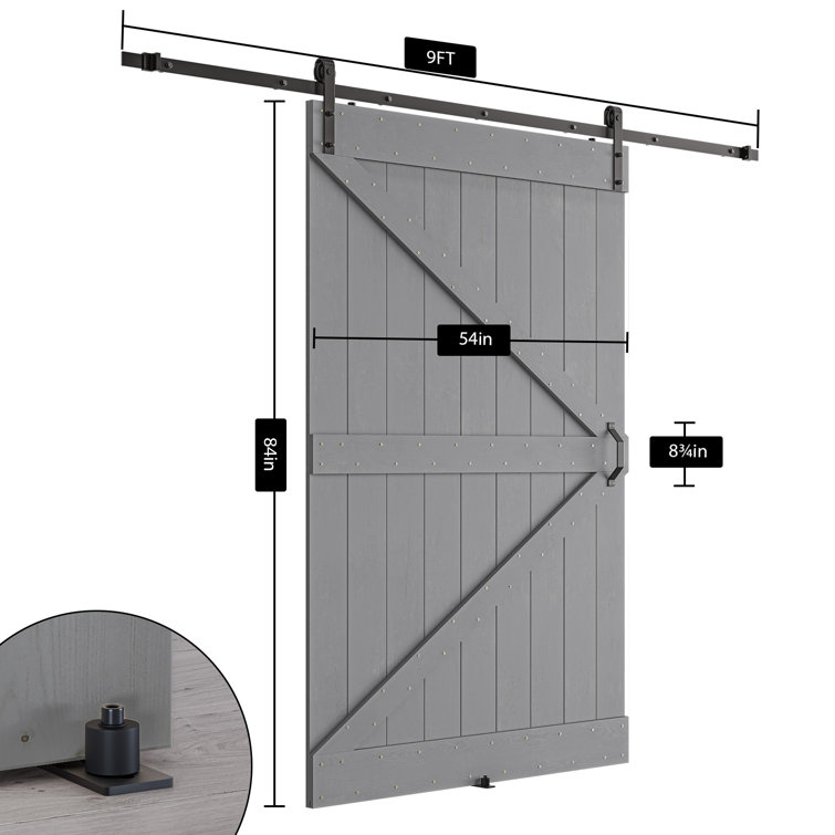 Black Stainless Steel Adjustable Sliding Barn Door Lock for Wooden Doors -  China Lock for Wooden Doors and Sliding Barn Door Lock