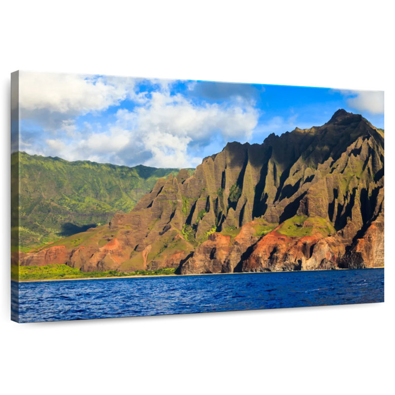 Gillard Na Pali Coast Mountains, 16" H x 24" W