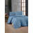 Luxury King Quilt Cover Set, 100% Cotton Ranforce, Blue, 102.4 x 86.6 inches | Includes 2 Pillowcases (19.7 x 31.5 inches) | Soft & Breathable, Machine Washable, Elegant Design with Button Closure-120768148-120768151