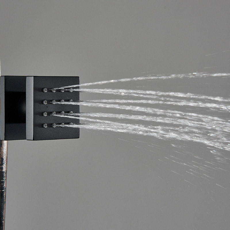 Système de douche complet avec valve brute