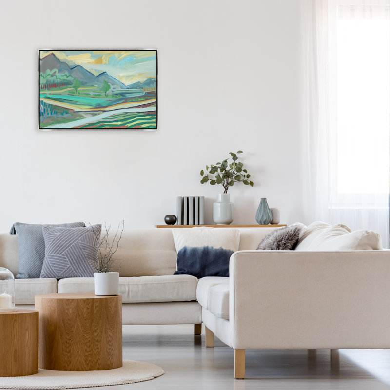 Landscape With A Road Print by Ryan Brown, 25.5" H x 37.5" W