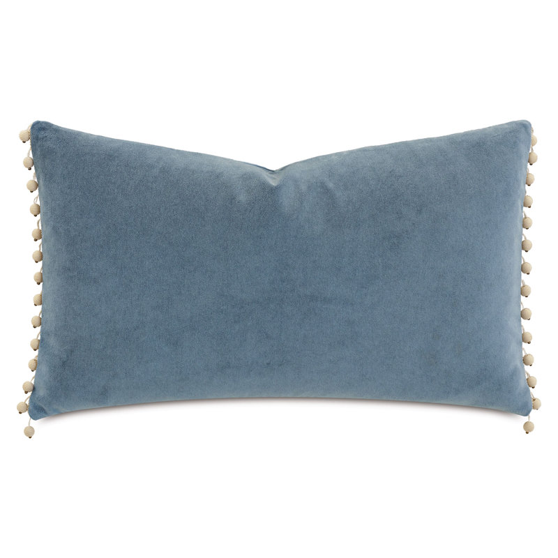 Giorgina By De Medici Velvet Lumbar Pillow Cover & Insert