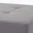 Chic Gray Contemporary Ottoman