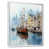 Cadre flottant blanc