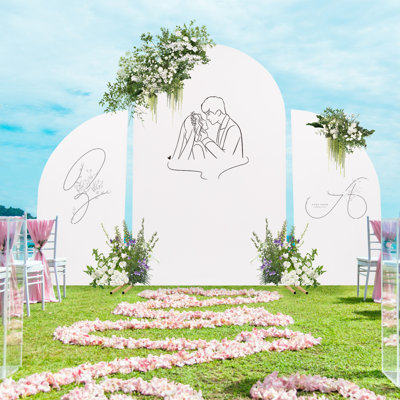 Wedding Background Decoration Stands with Cover