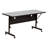 Kham Rectangle Height Adjustable Flip Top Training Table with Casters and Modesty Panel and Cable Management-245626266-245626264
