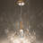 Hibiscus 1 Light LED Crystal Mini Pendant With 3-CCT Color Temperature Selectable Switch (3000K-3500K-4000K)-70593668