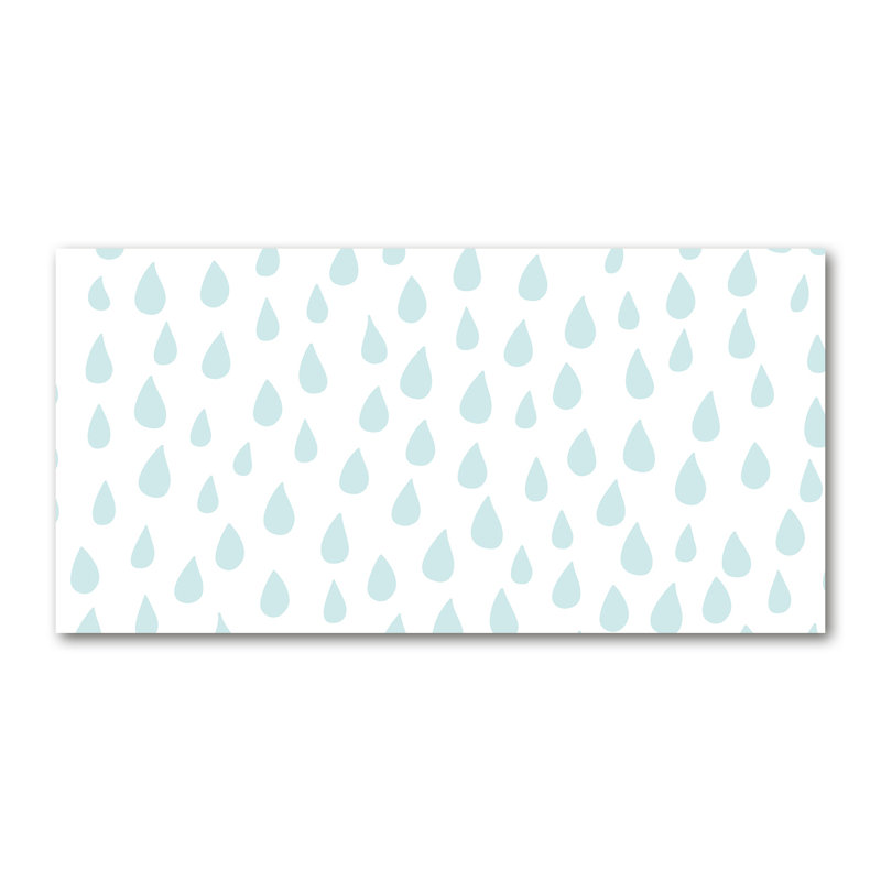 Droplets - No Frame Print on Canvas, 60cm H x 120cm W