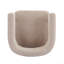 Fauteuil d'appoint rembourré Boucle