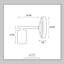 Sennott Armed Sconce-661521532