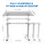 Adjustable Metal Base Standing Desk