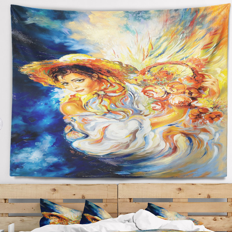 Polyester Tapestry, 32" H x 39" W