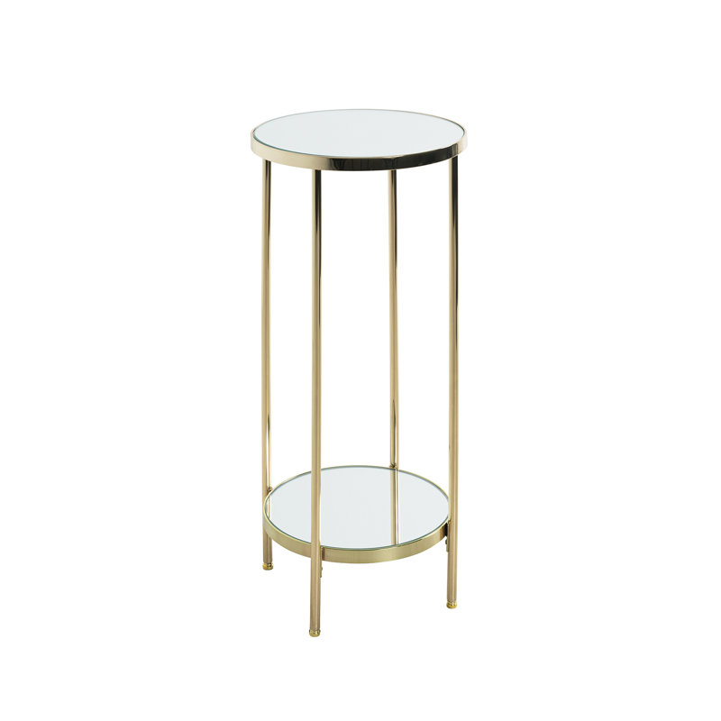 Zoticus Plant Stand, Brass -plated