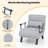 Daveah Single 25.5'' Upholstered Futon Chair-2100073152