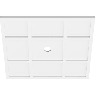 26"OD x 2"ID x 9"C x 1"P Rubik Architectural Grade PVC Contemporary Ceiling Medallion