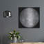 Planète mercure, art mural en métal-400749775