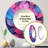 Briery Metal Round Mirror
