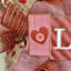 Couronne de la Saint-Valentin avec amour en lettres moulées