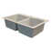 Aversa 33'' L Drop-In Double Bowl Kitchen Sink