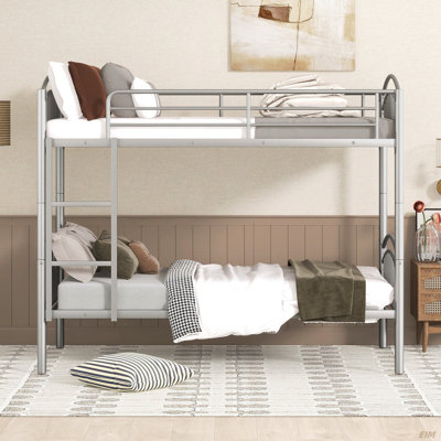 Twin Over Twin Metal Bunk Bed