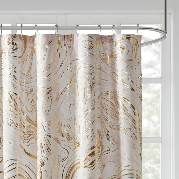 Willa Arlo Interiors Vantassel Abstract Shower Curtain & Reviews