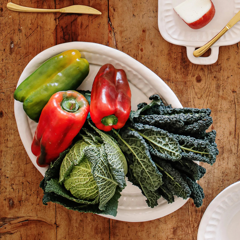 VIETRI Pietra Serena Platter