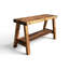 Banc de rangement en bois massif Minoo-1594534319
