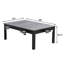 Table basse et table de jeu convertible en bois massif avec rangement caché pour casse-têtes Haven-133219466