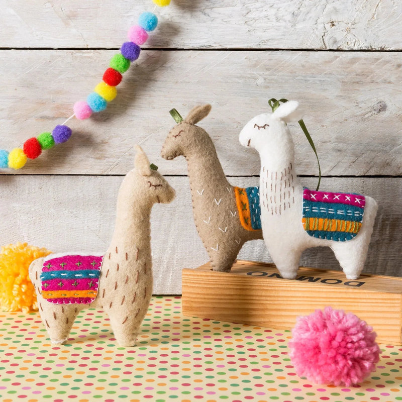«Llamas from Felt Craft Kit» LLama3F