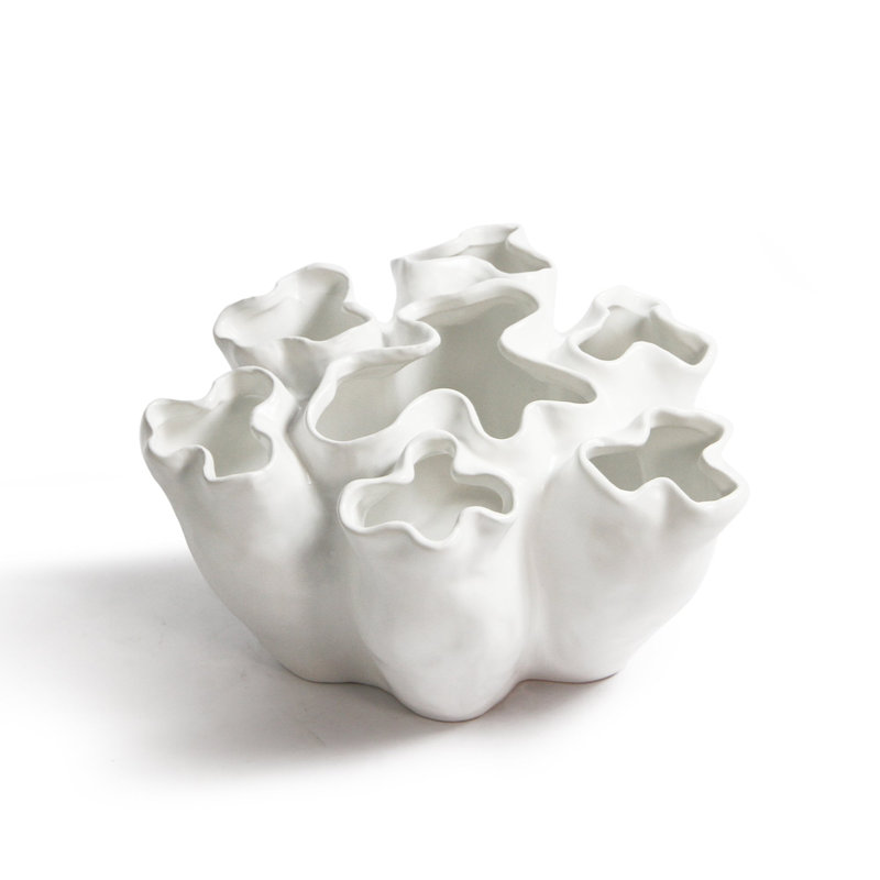 Fleur, H 6,75 po x l 12,5 po x P 12 po